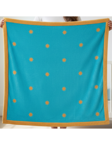 Cobija inspirada en el manto de la Virgen María