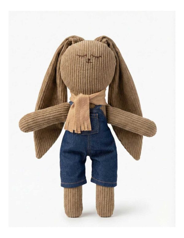 Coneka Textura Habano con Mameluco Jean y Bufanda