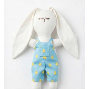 Coneko Liso Blanco con Mameluco Print Pollitos